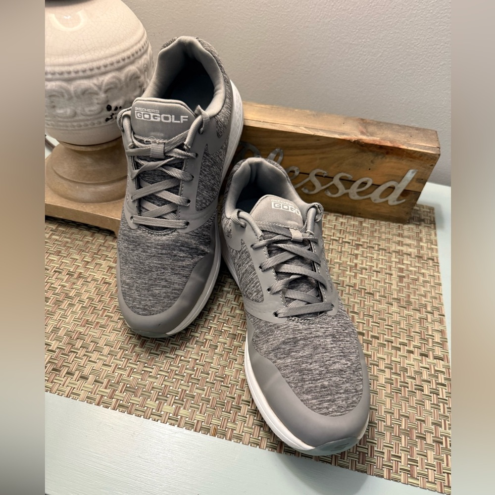 Skechers Gray Golf Shoes
